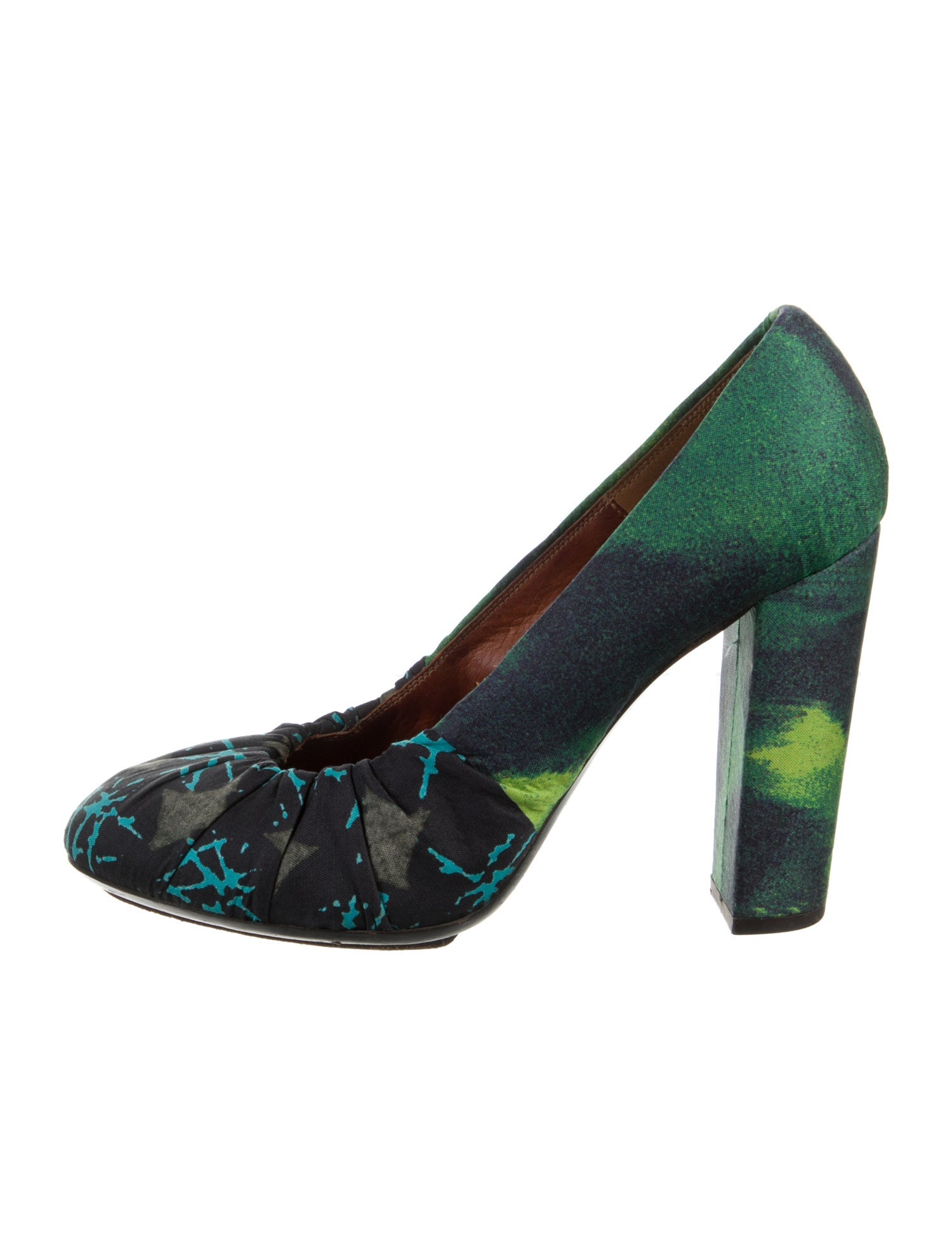 Dries Van Noten Printed Pumps