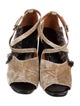 Dries Van Noten Velvet Patterned Sandals