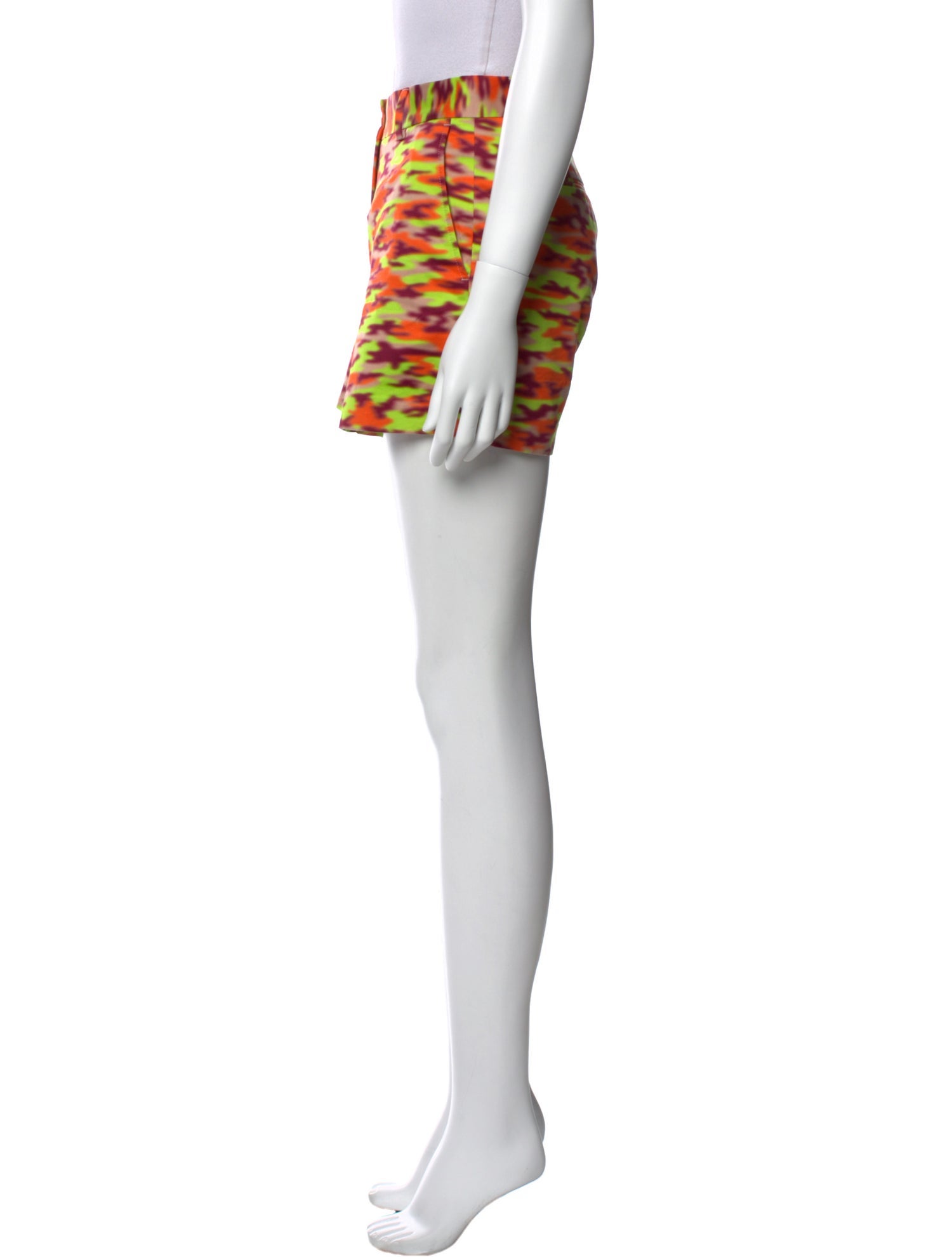 Dries Van Noten Printed Mini Shorts