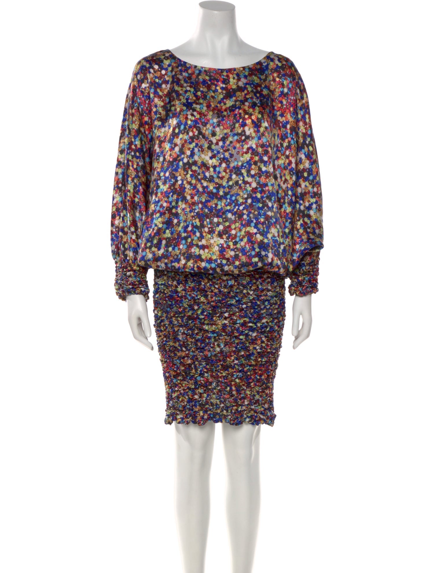 Dries Van Noten Silk Midi Length Dress w/ Tags