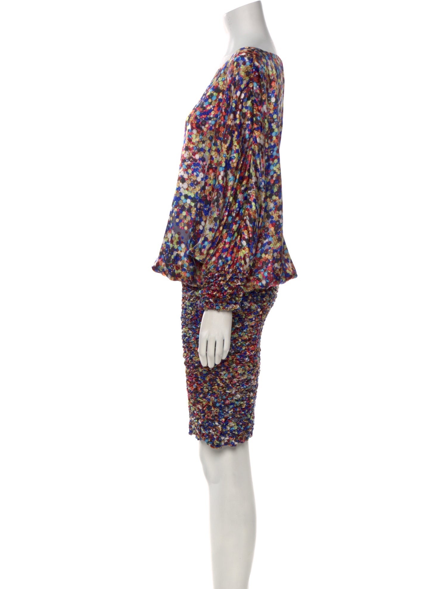 Dries Van Noten Silk Midi Length Dress w/ Tags
