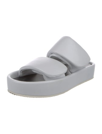 Dries Van Noten Leather Slides