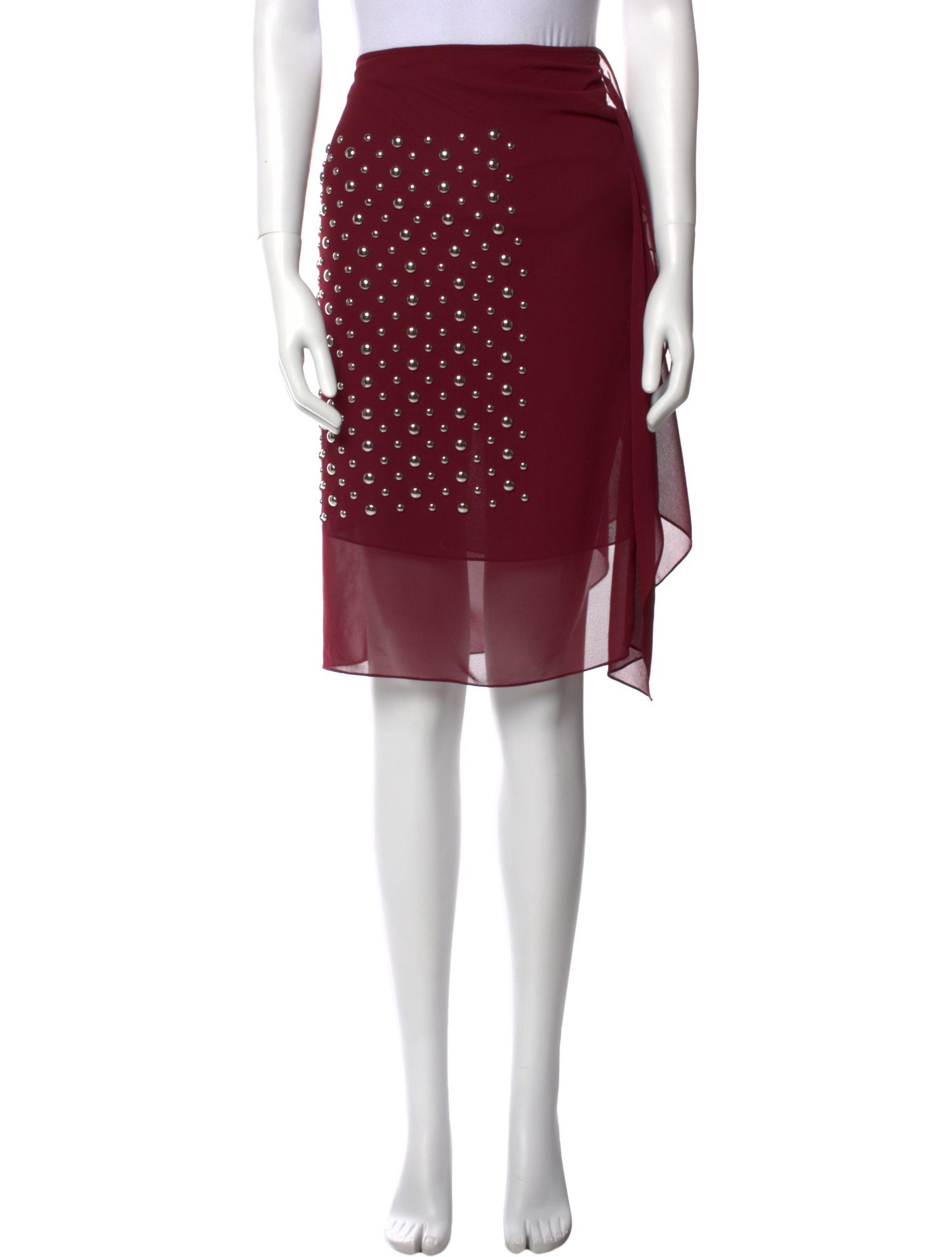 Dries Van Noten Printed Knee-Length Skirt