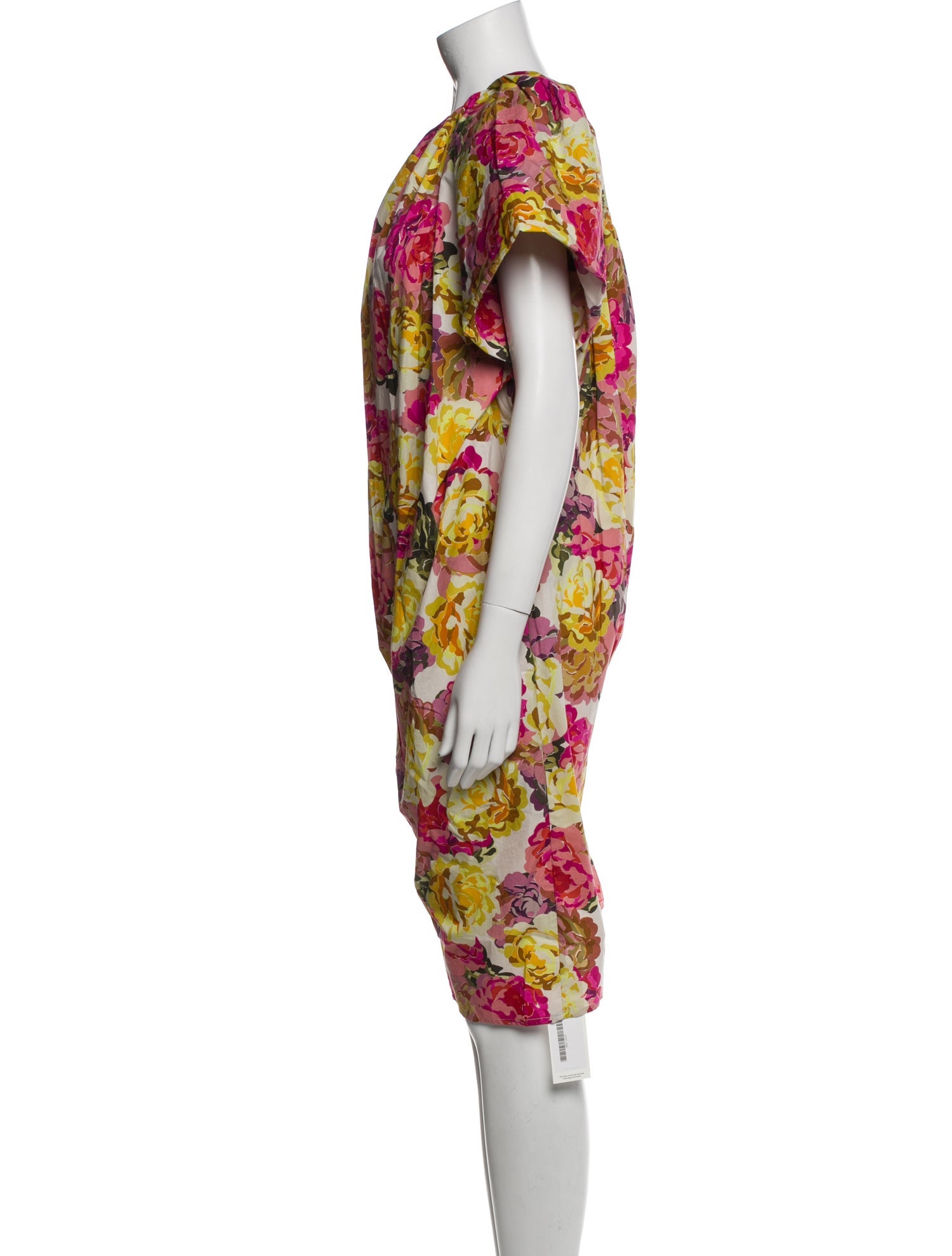 Dries Van Noten Floral Print Knee-Length Dress