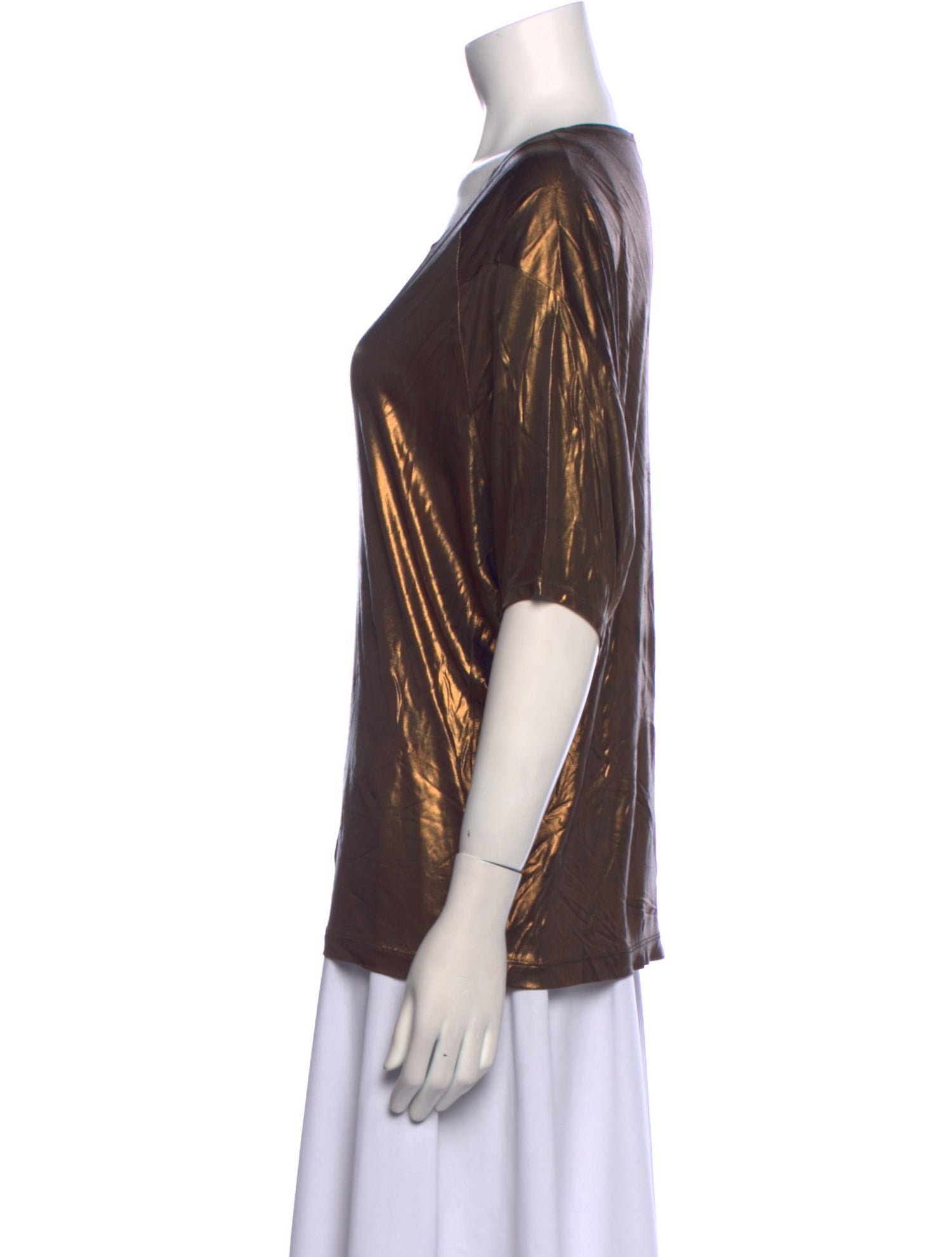 Dries Van Noten Scoop Neck Short Sleeve T-Shirt