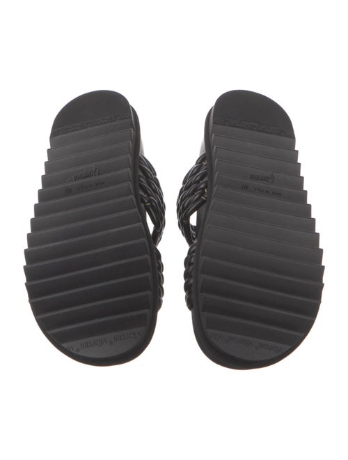 Dries Van Noten Leather Slides