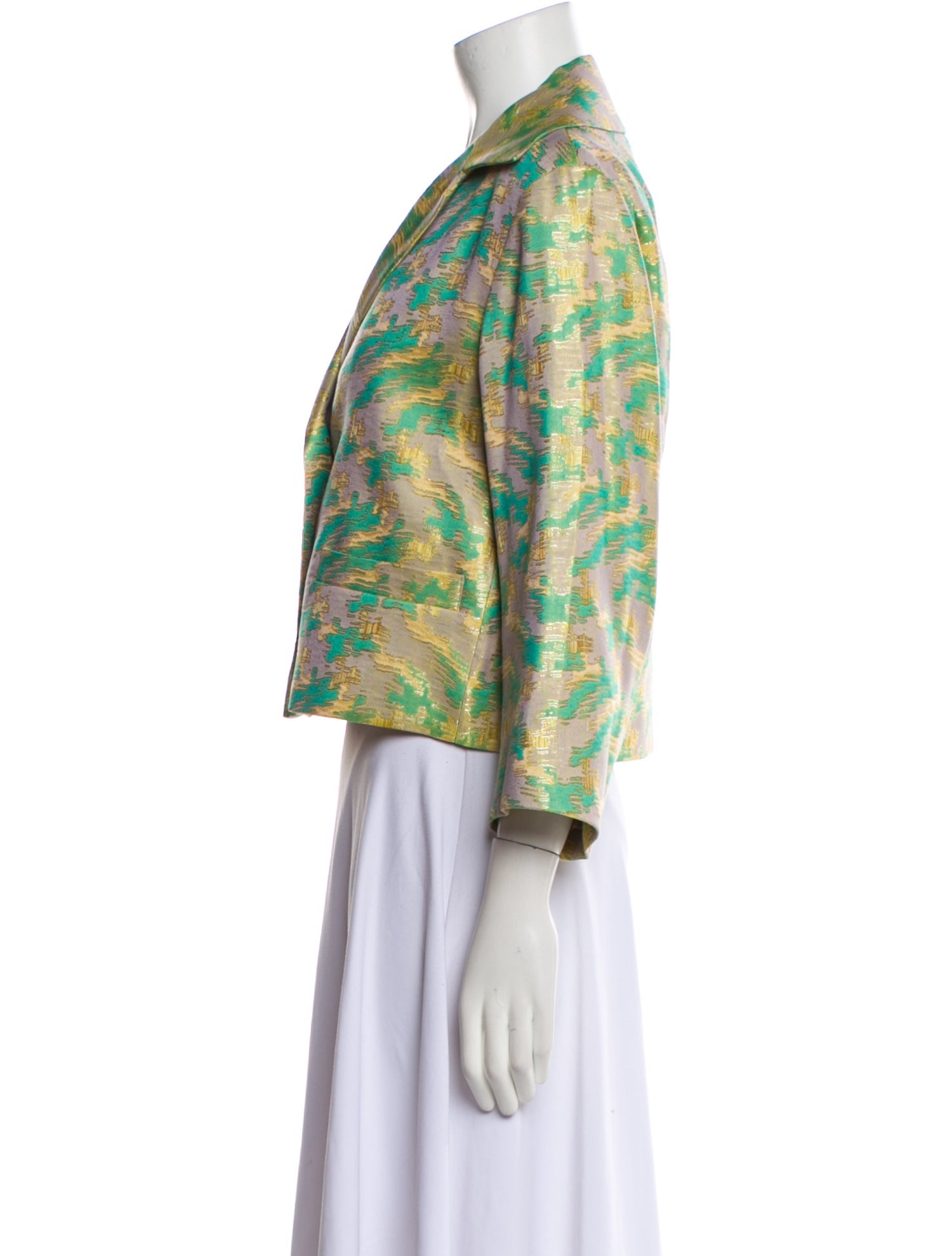 Dries Van Noten Printed Blazer