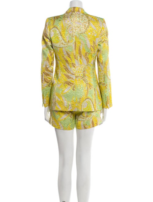 Dries Van Noten Floral Print Short Set