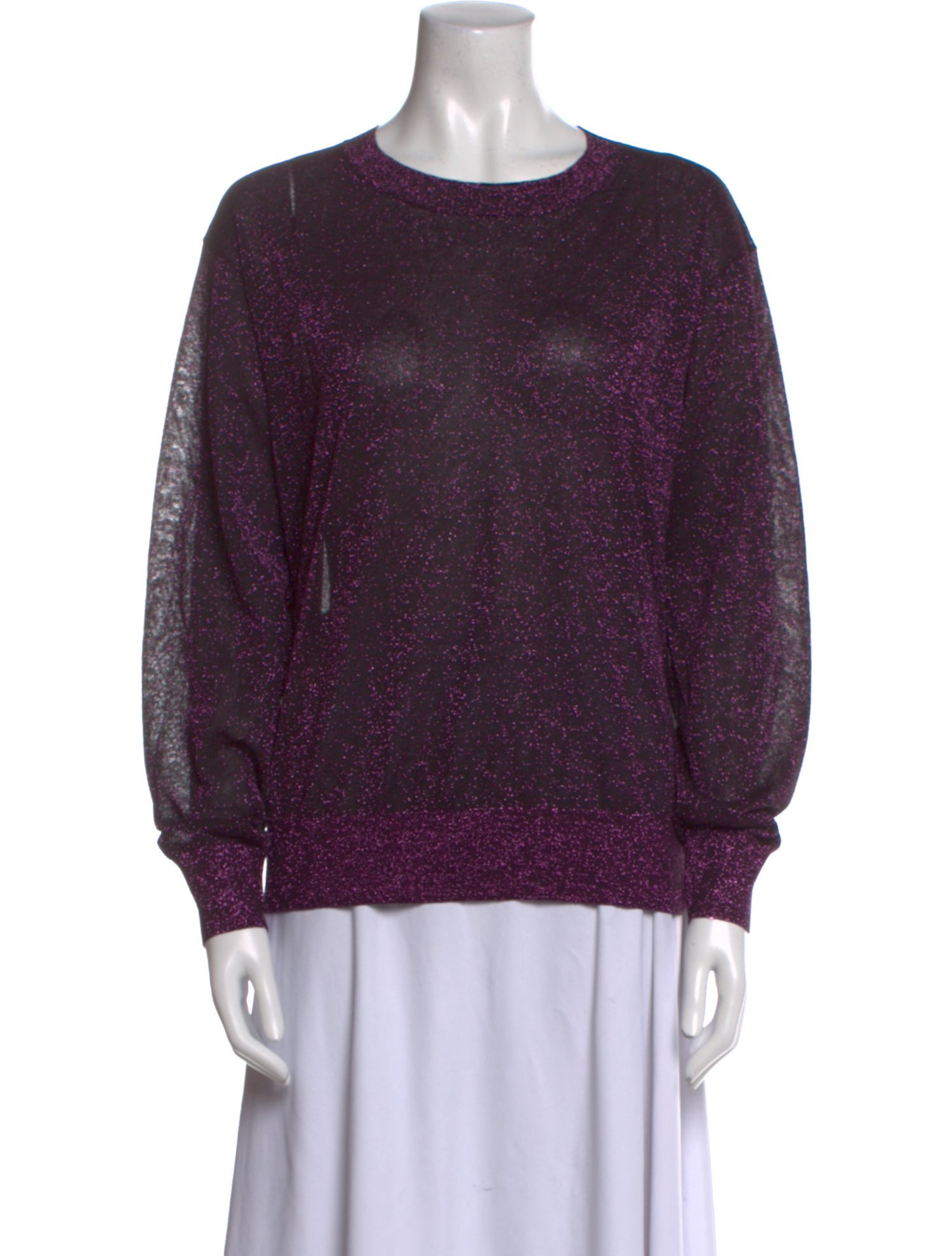 Dries Van Noten Crew Neck Long Sleeve Sweatshirt