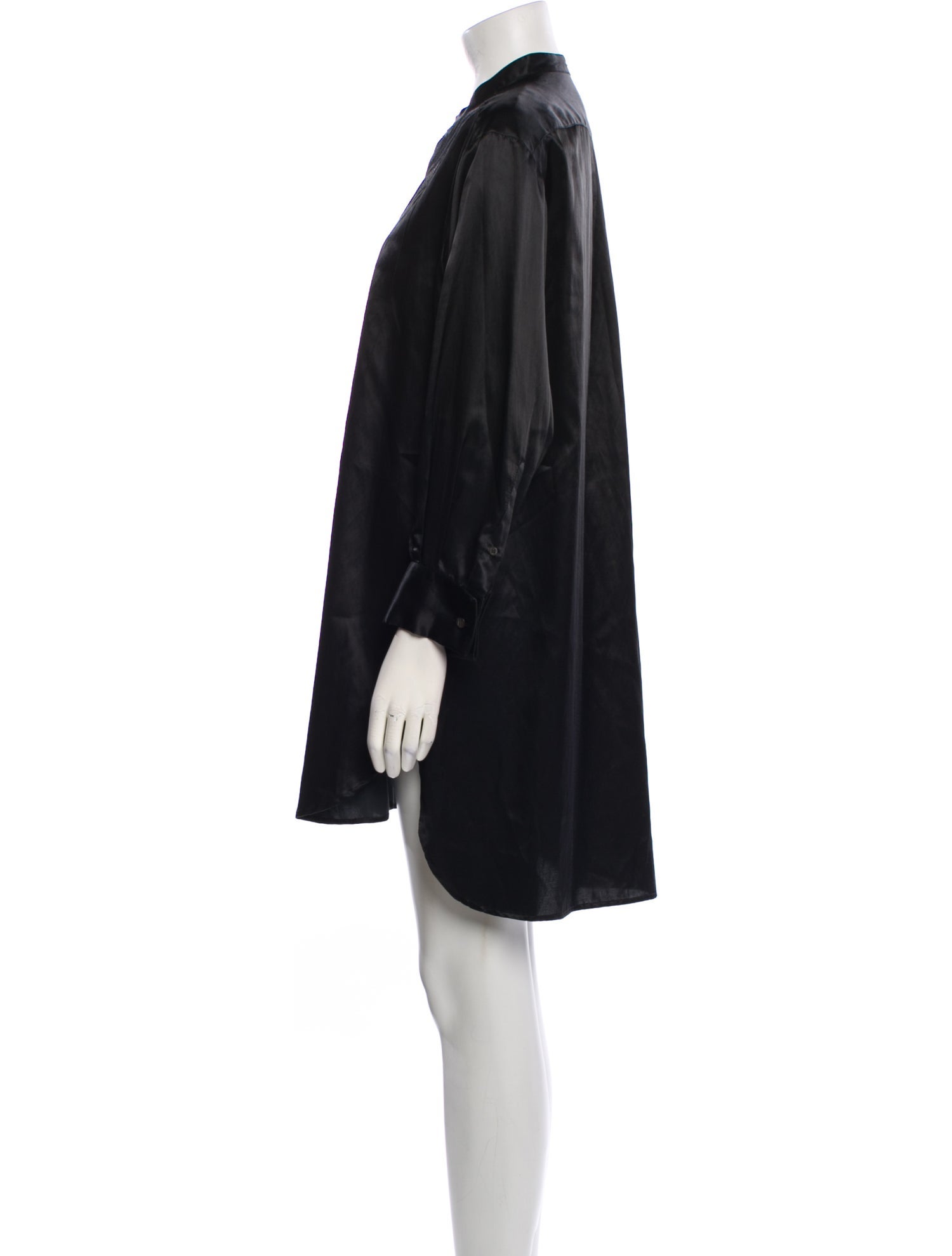 Dries Van Noten Mock Neck Mini Dress