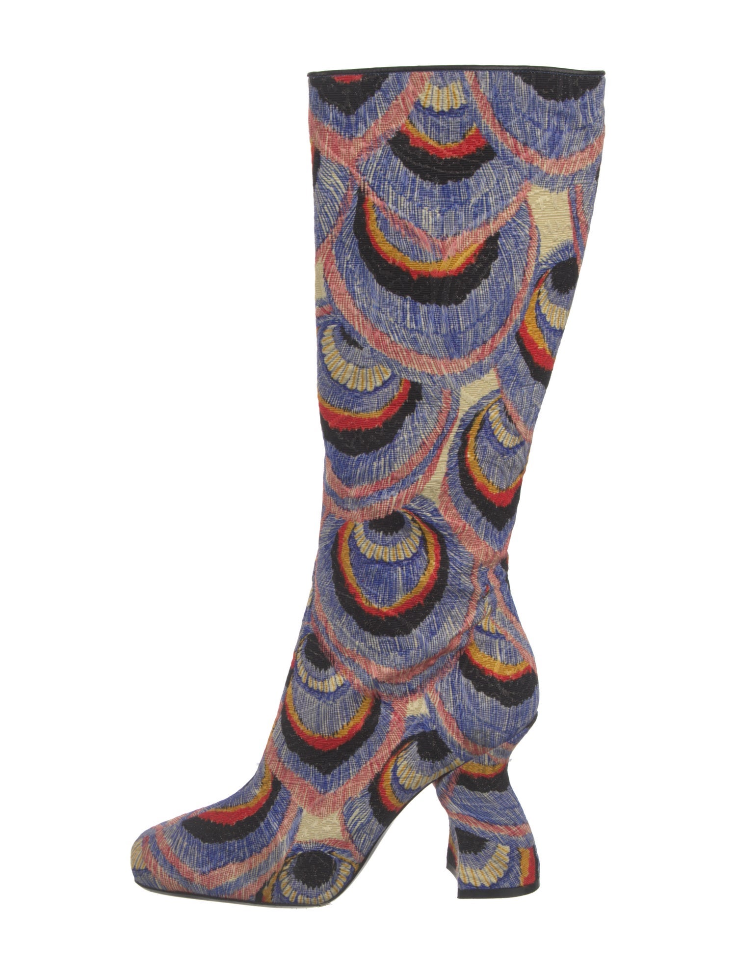 Dries Van Noten Printed Rain Boots