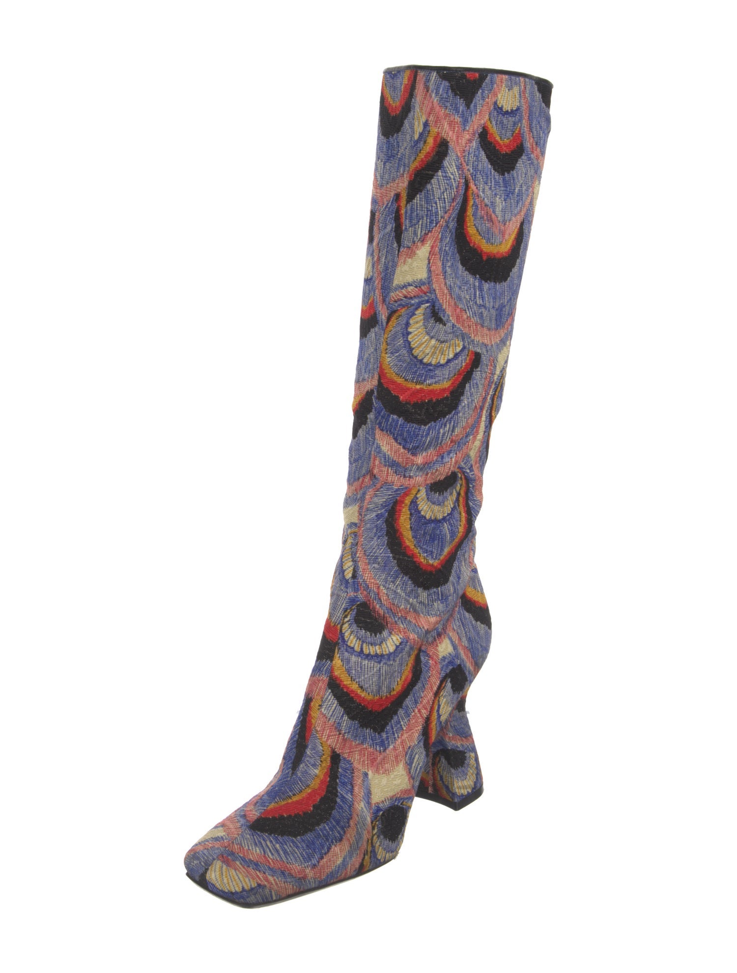 Dries Van Noten Printed Rain Boots