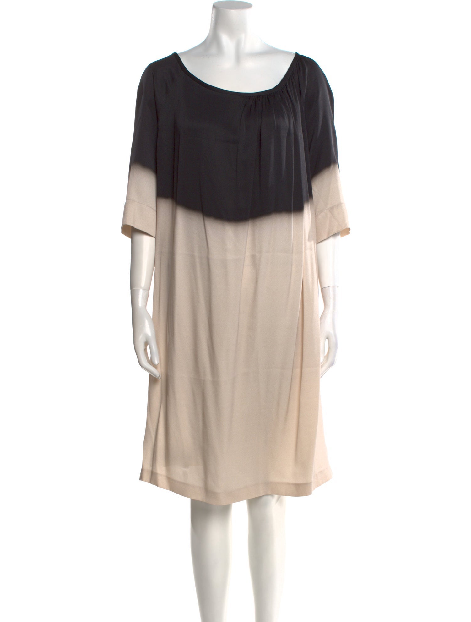 Dries Van Noten Silk Knee-Length Dress