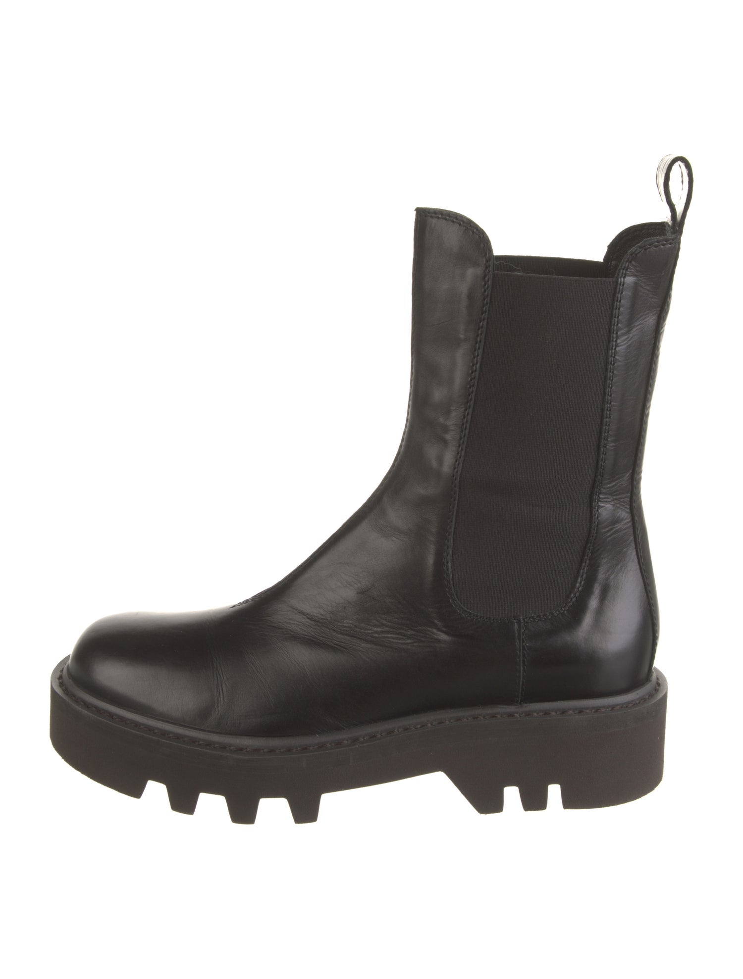 Dries Van Noten Leather Chelsea Boots