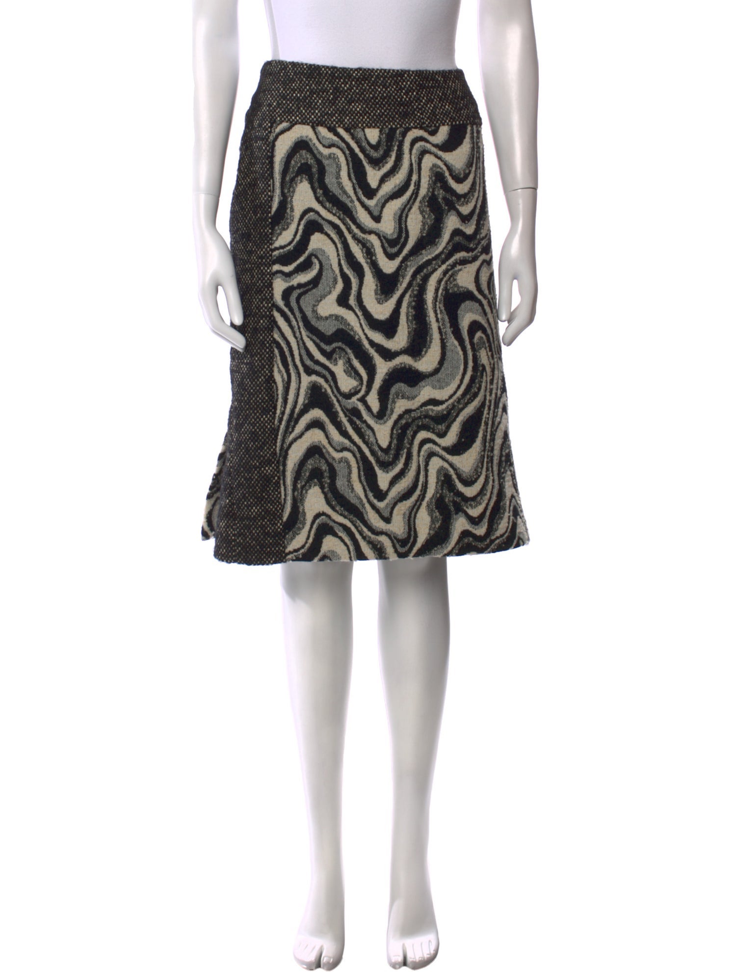 Dries Van Noten Vintage Knee-Length Skirt