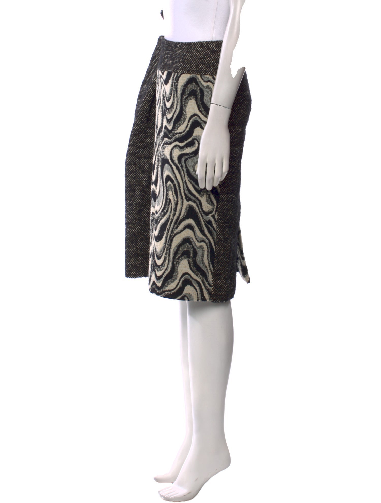 Dries Van Noten Vintage Knee-Length Skirt