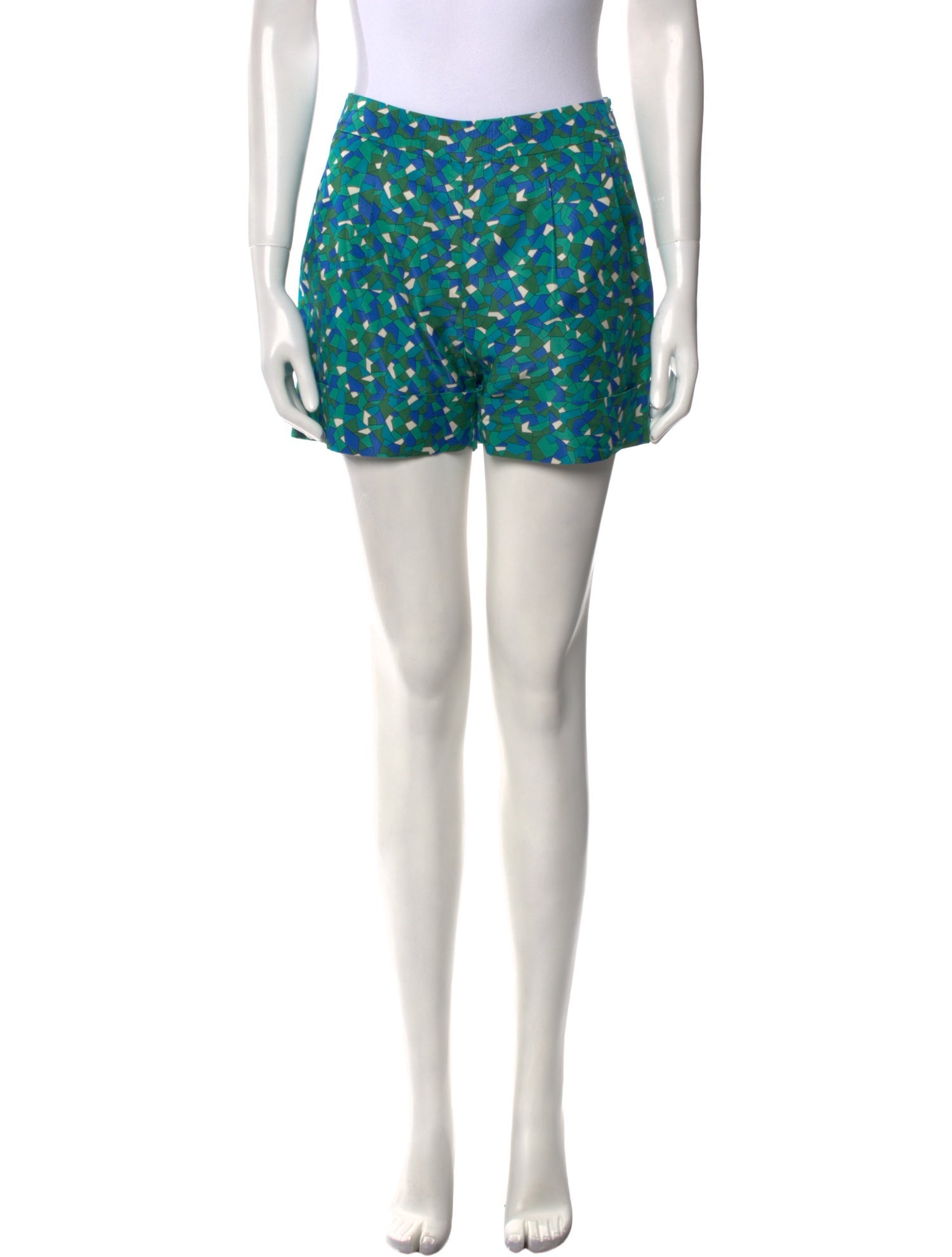 Dries Van Noten Silk Mini Shorts