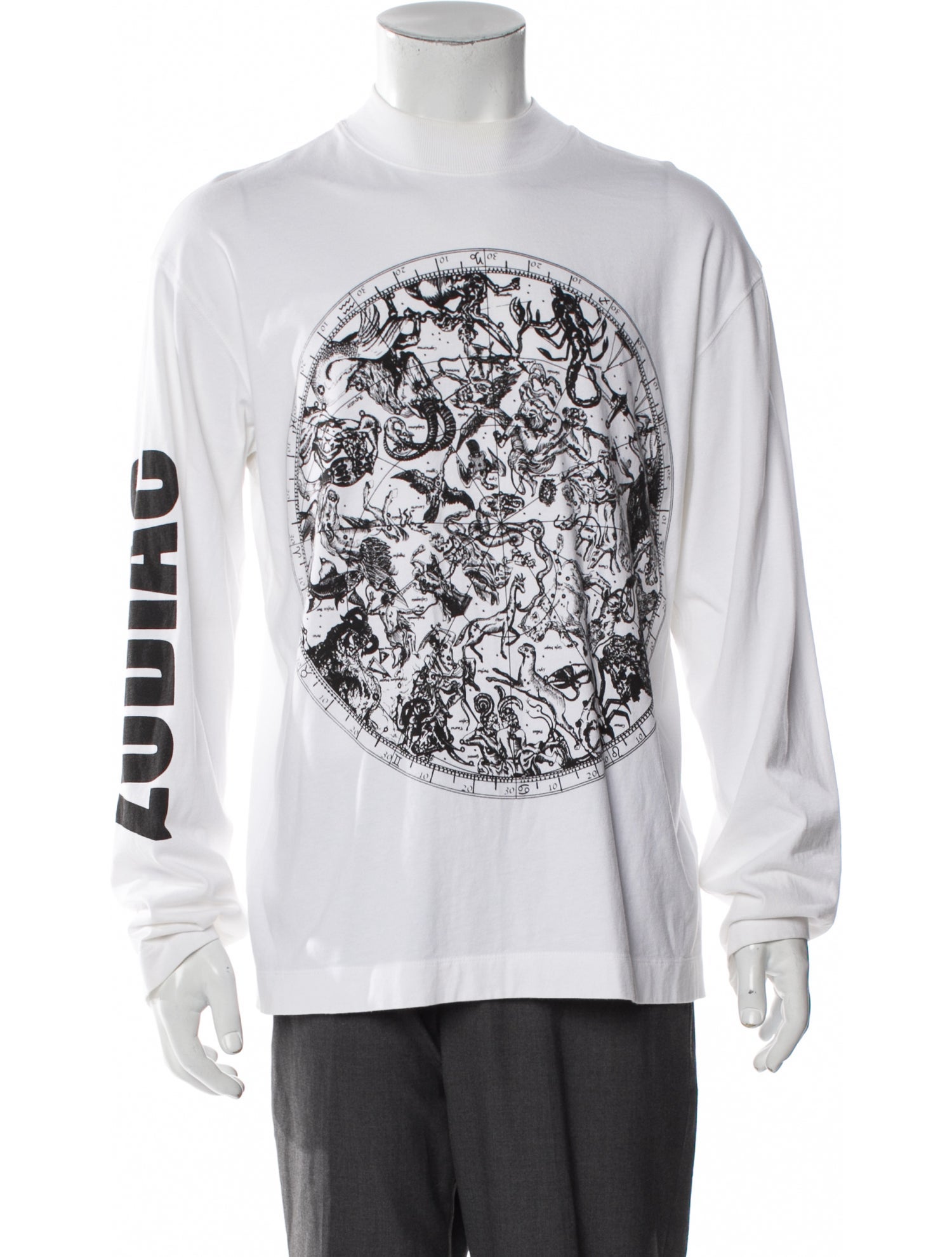 Dries Van Noten Graphic Print Crew Neck T-Shirt