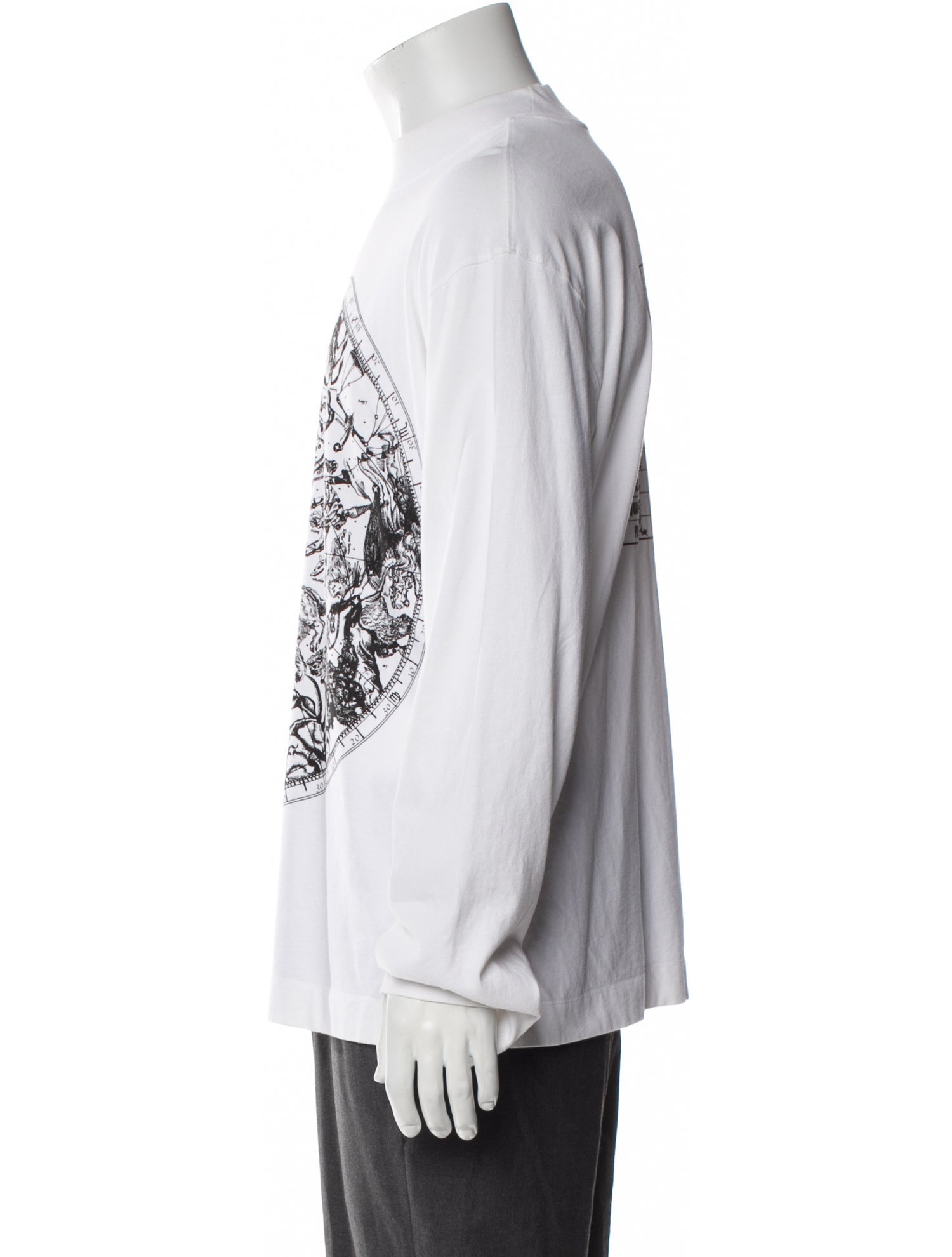 Dries Van Noten Graphic Print Crew Neck T-Shirt