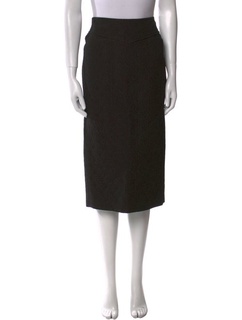 Dries Van Noten Wool Midi Length Skirt