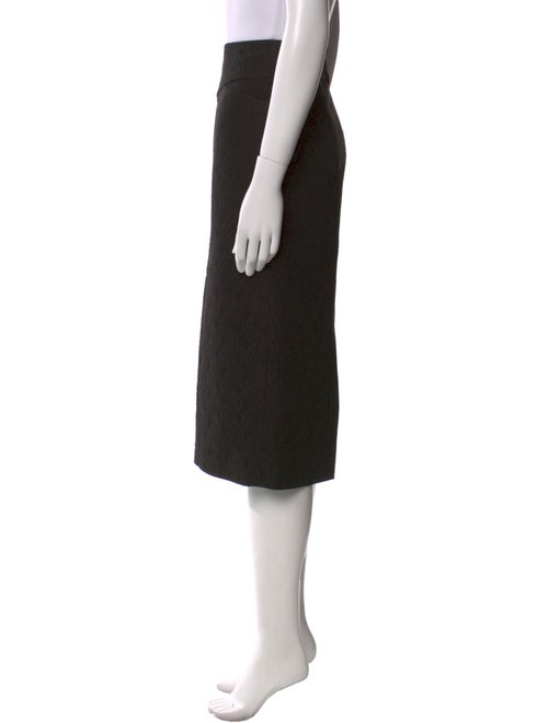 Dries Van Noten Wool Midi Length Skirt