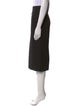 Dries Van Noten Wool Midi Length Skirt
