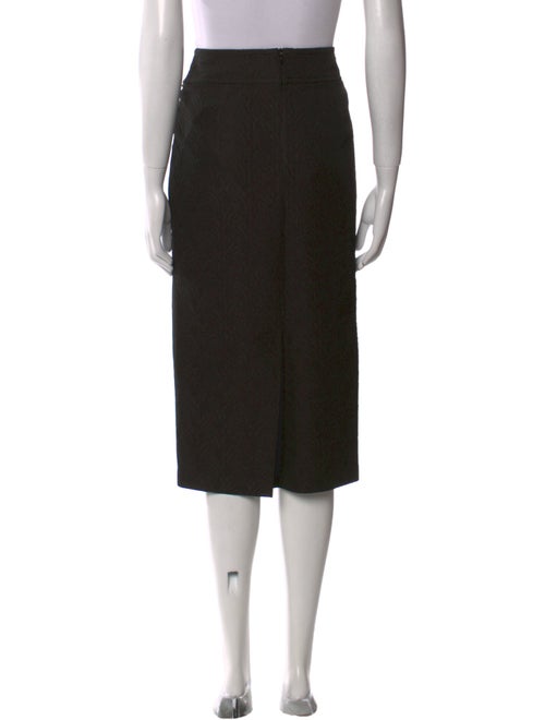 Dries Van Noten Wool Midi Length Skirt