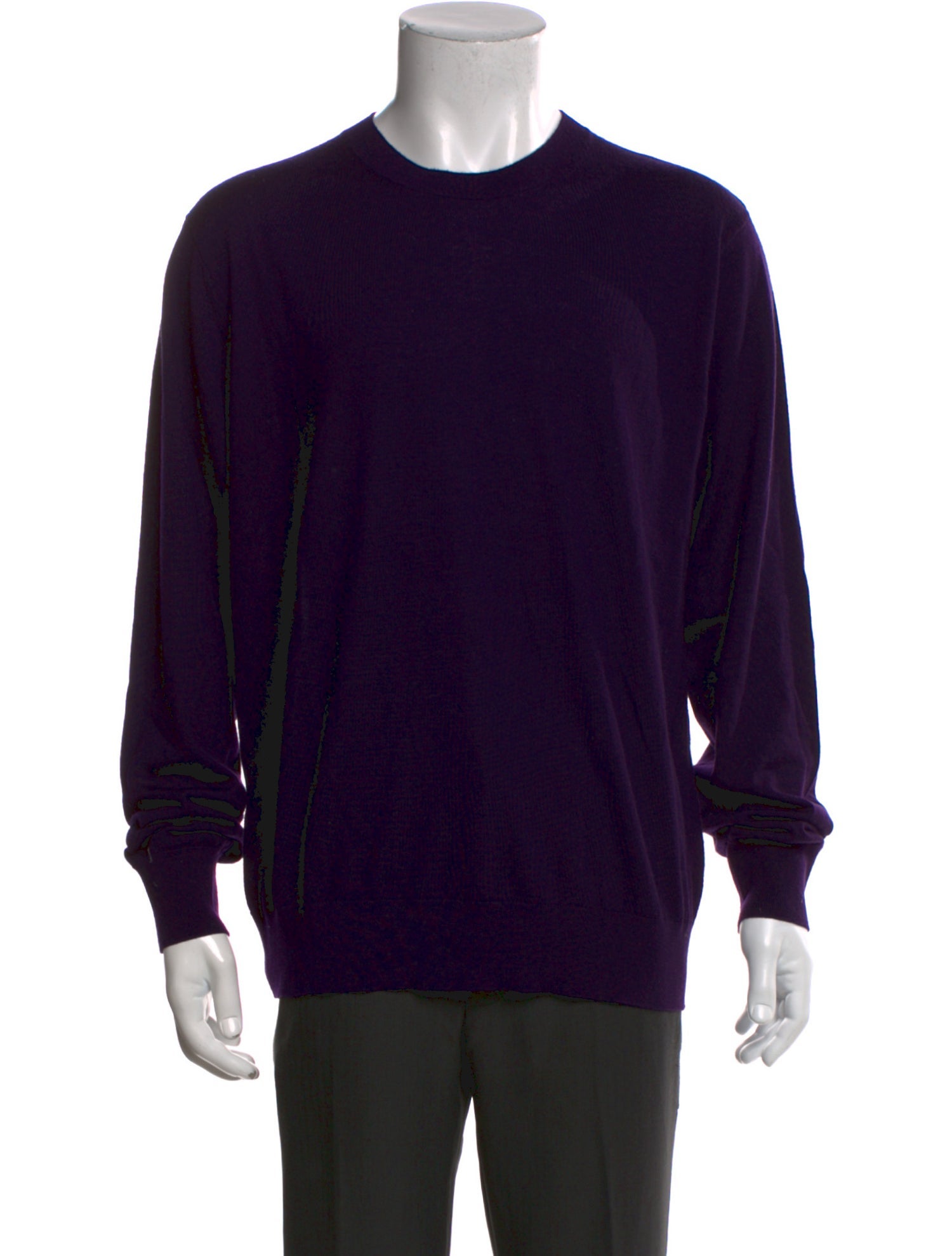 Dries Van Noten Merino Wool Crew Neck Pullover