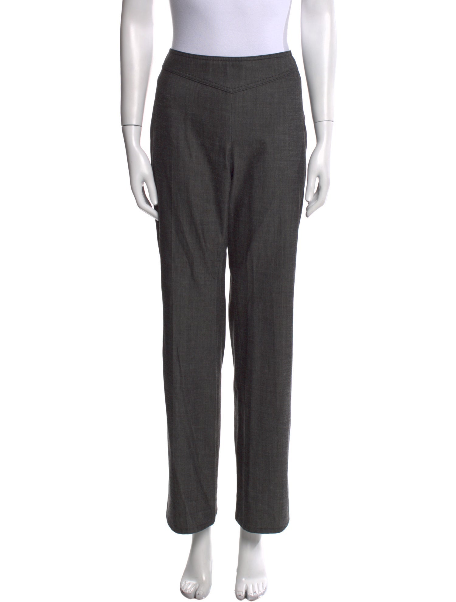 Dries Van Noten Wool Wide Leg Pants