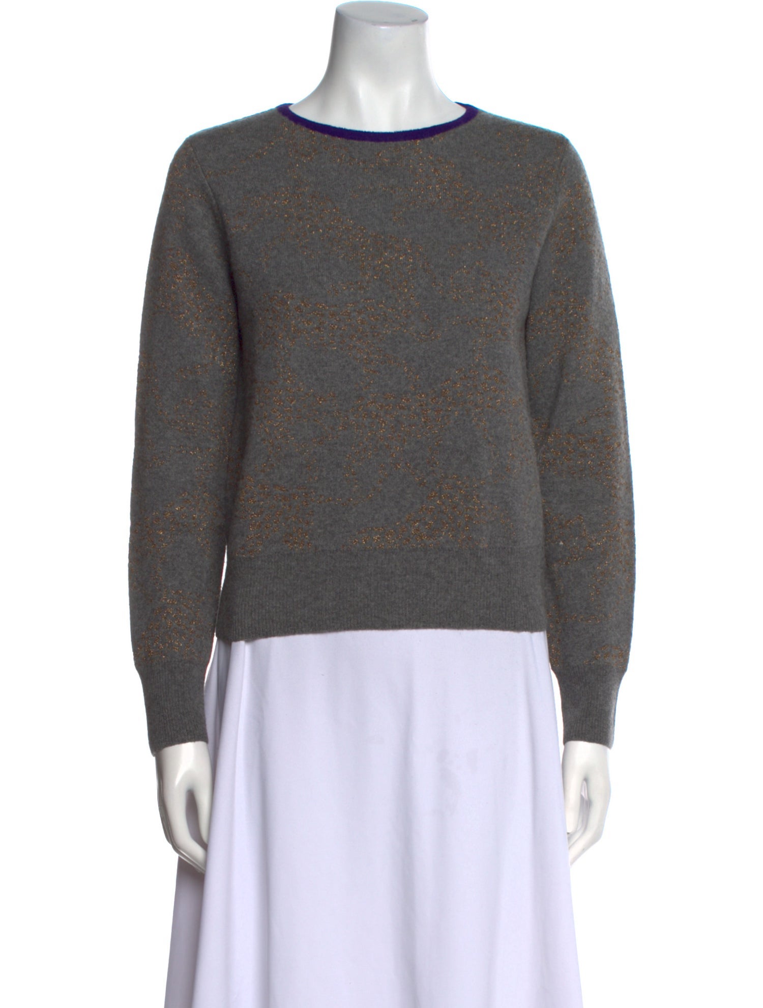 Dries Van Noten Cashmere Bateau Neckline Sweater