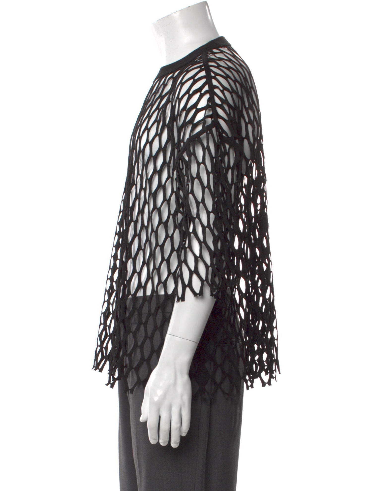 Dries Van Noten Crew Neck Three-Quarter Sleeve T-Shirt