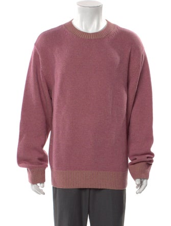Dries Van Noten Wool Crew Neck Pullover