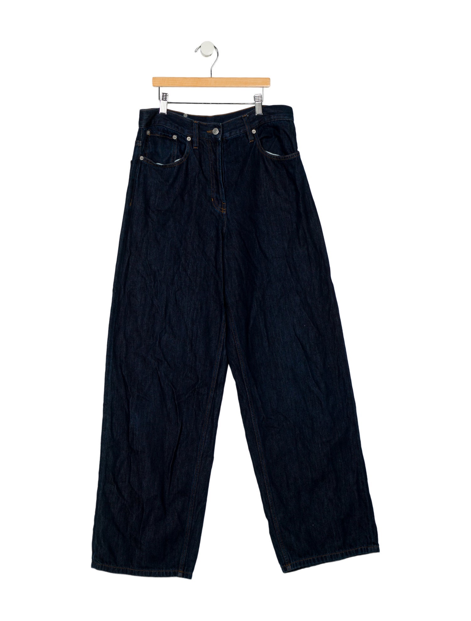 Dries Van Noten High-Rise Wide Leg Jeans