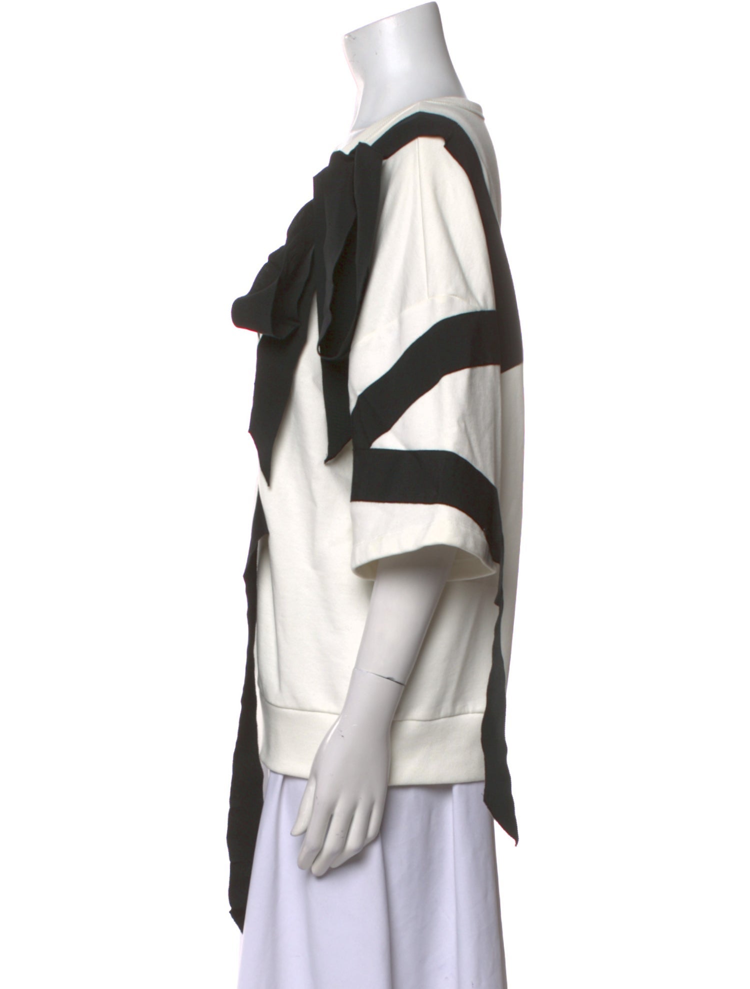 Dries Van Noten Graphic Print Bateau Neckline Sweatshirt