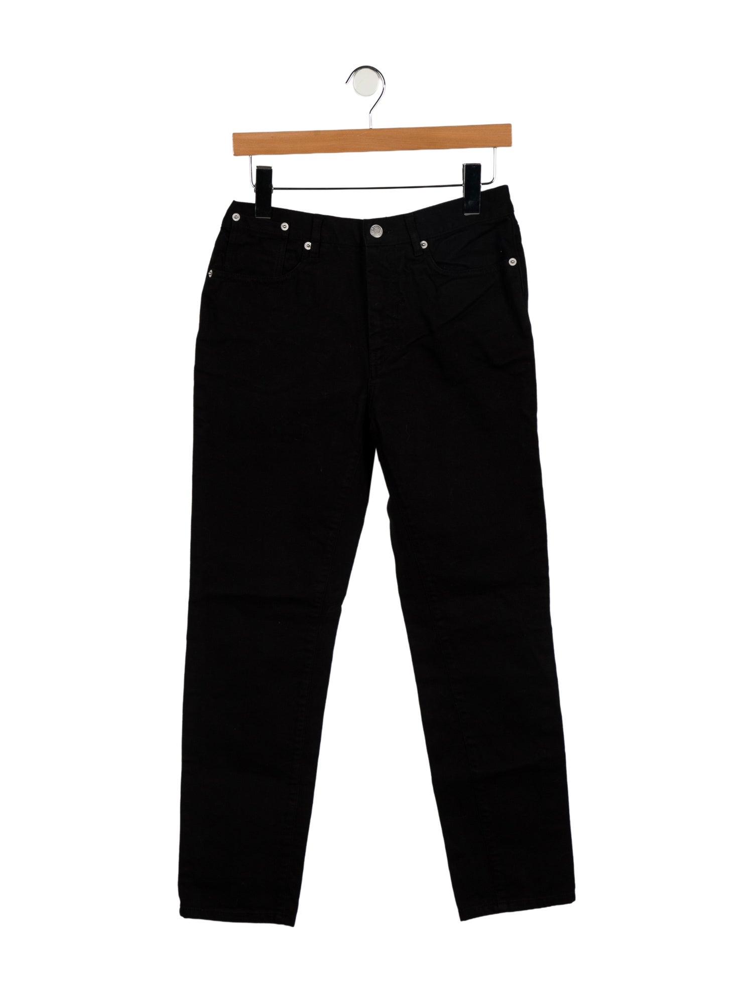 Dries Van Noten Mid-Rise Straight Leg Jeans
