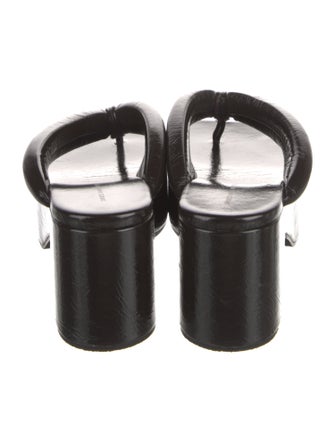 Dries Van Noten Leather Slides