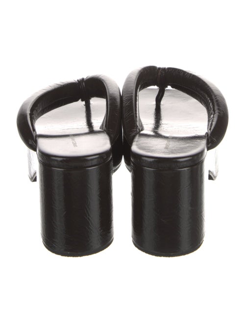 Dries Van Noten Leather Slides