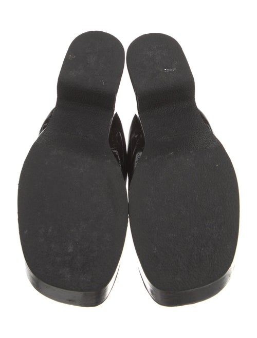 Dries Van Noten Leather Slides