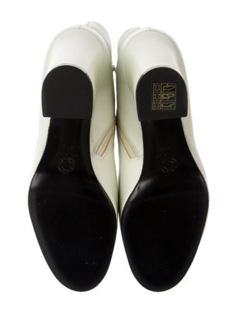 Dries Van Noten Leather Floral Print Lace-Up Boots