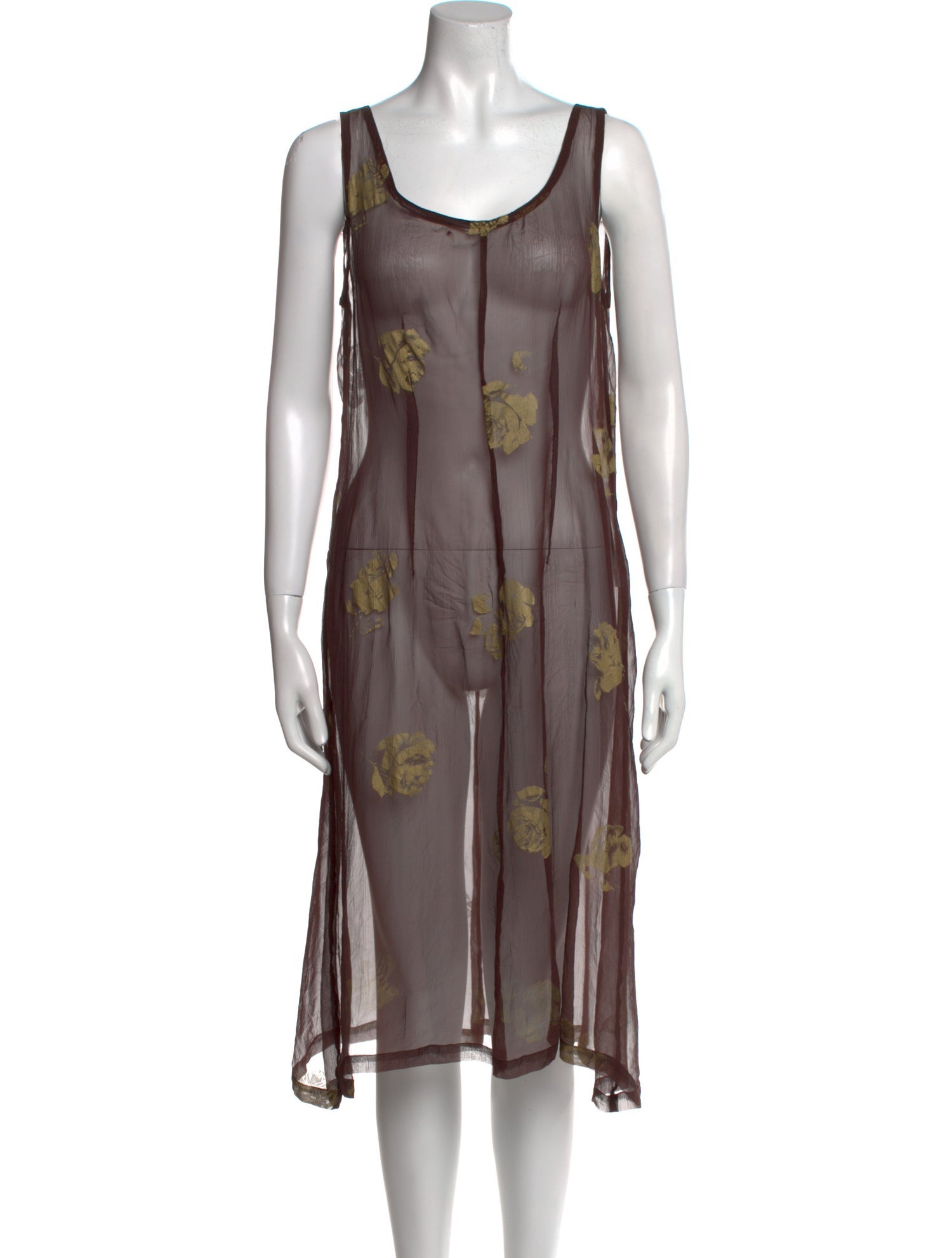 Dries Van Noten Vintage Midi Length Dress
