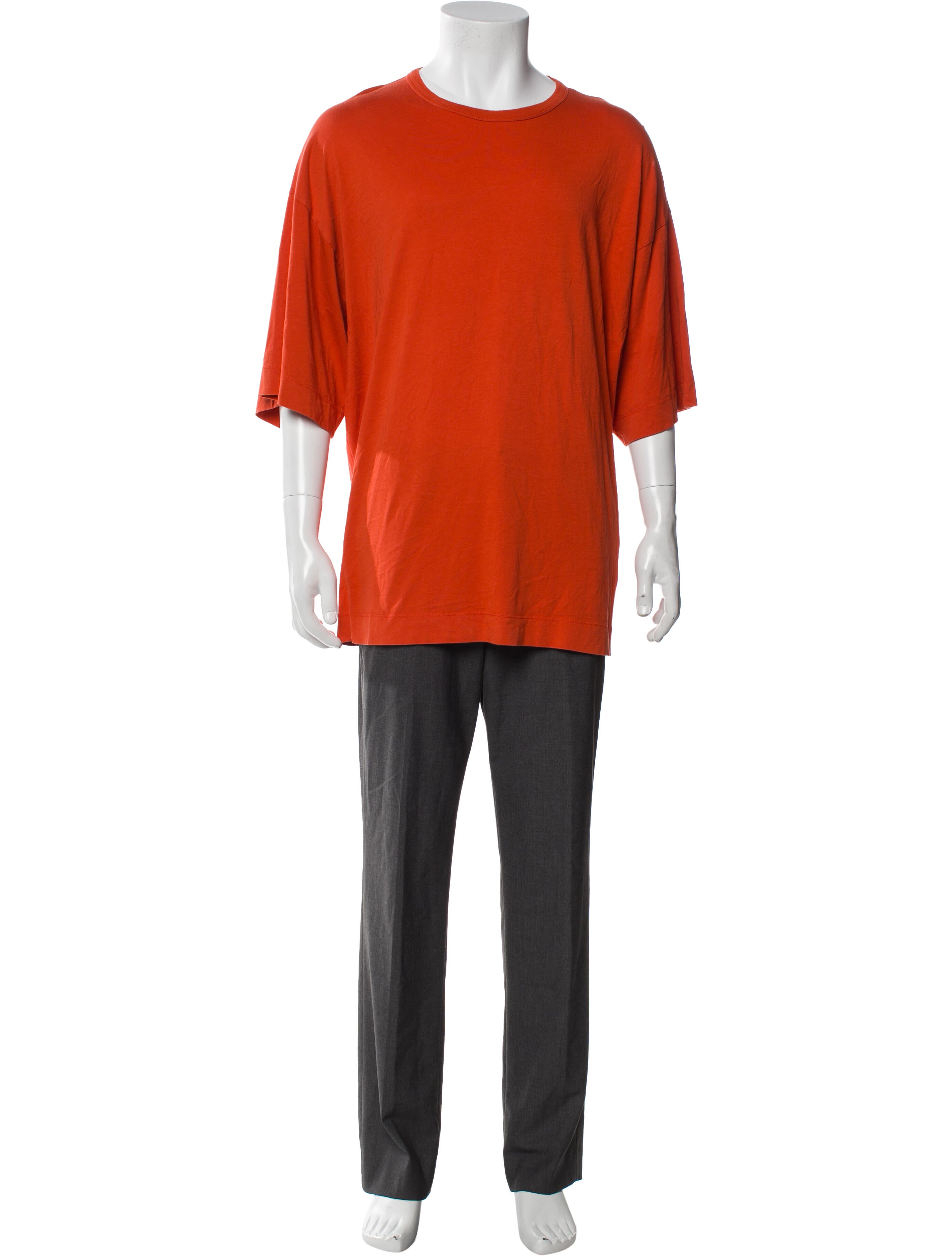 Dries Van Noten Scoop Neck Short Sleeve T-Shirt