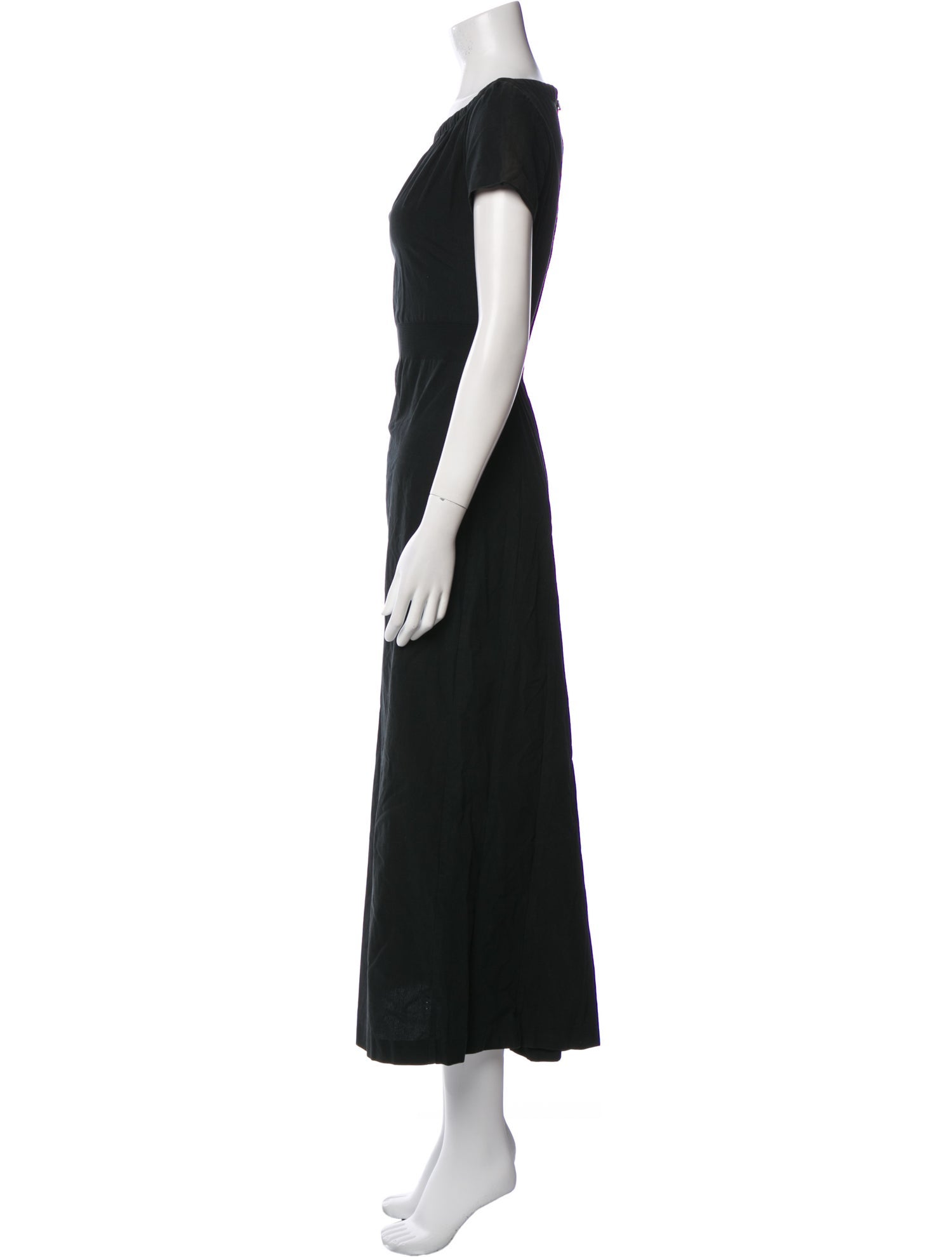 Dries Van Noten Bateau Neckline Long Dress