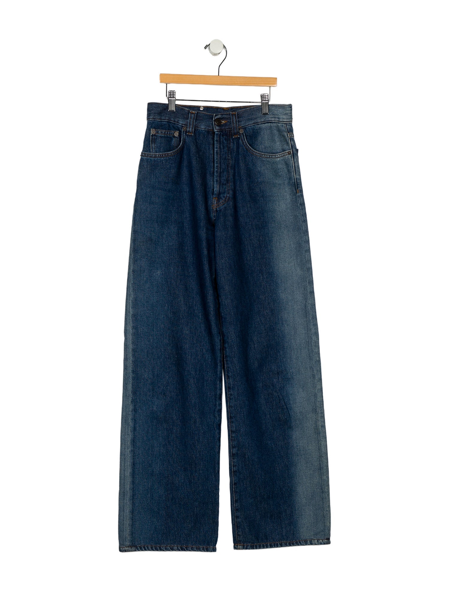 Dries Van Noten High-Rise Wide Leg Jeans