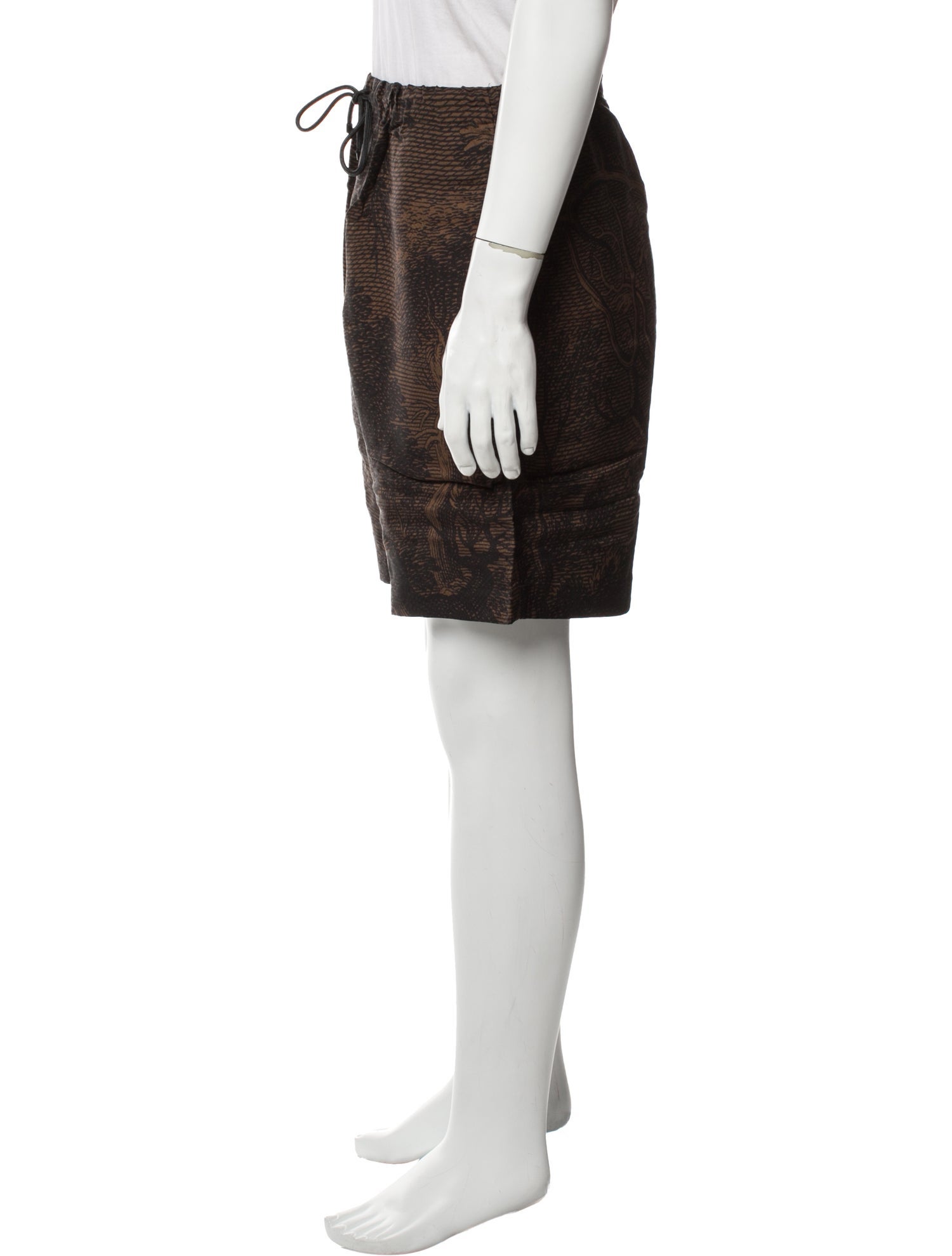 Dries Van Noten Striped Shorts