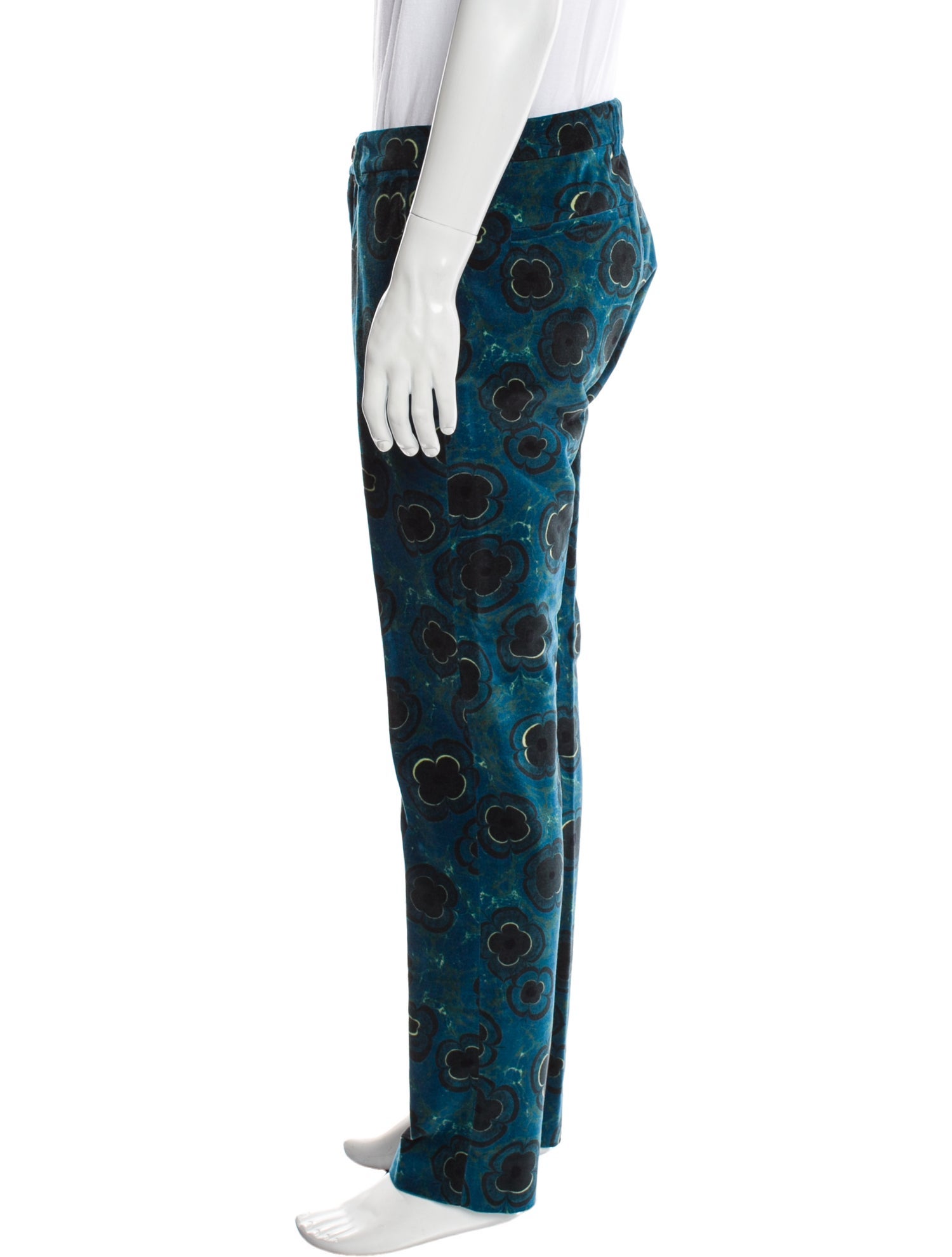 Dries Van Noten Floral Print Pants