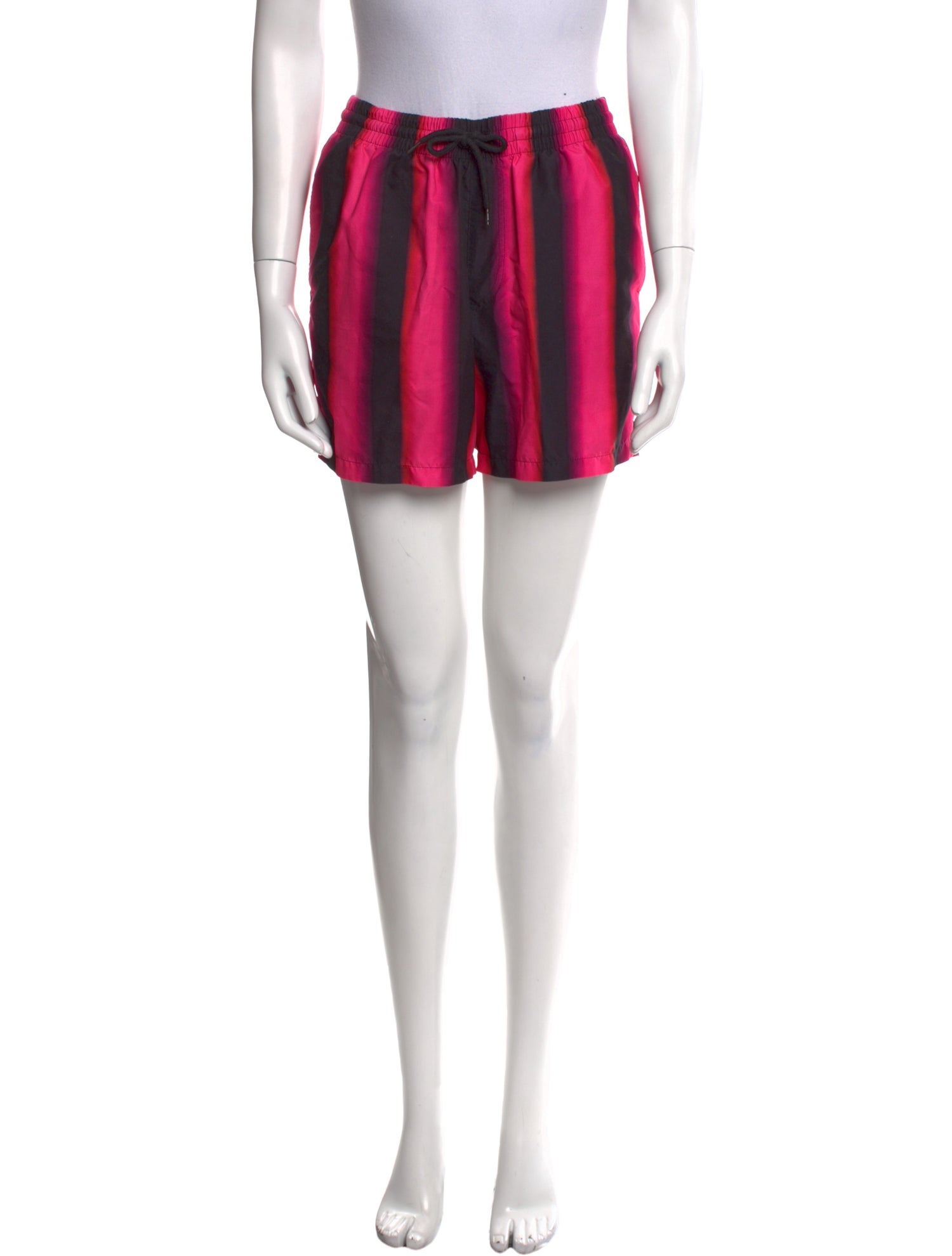 Dries Van Noten Striped Mini Shorts