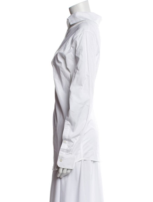 Dries Van Noten Long Sleeve Button-Up Top