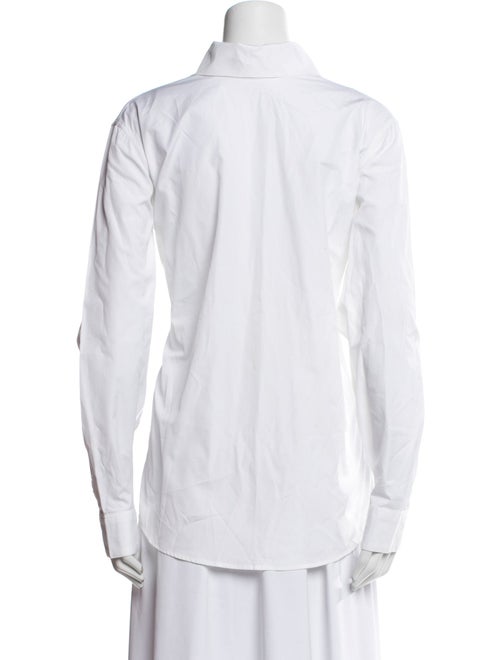 Dries Van Noten Long Sleeve Button-Up Top