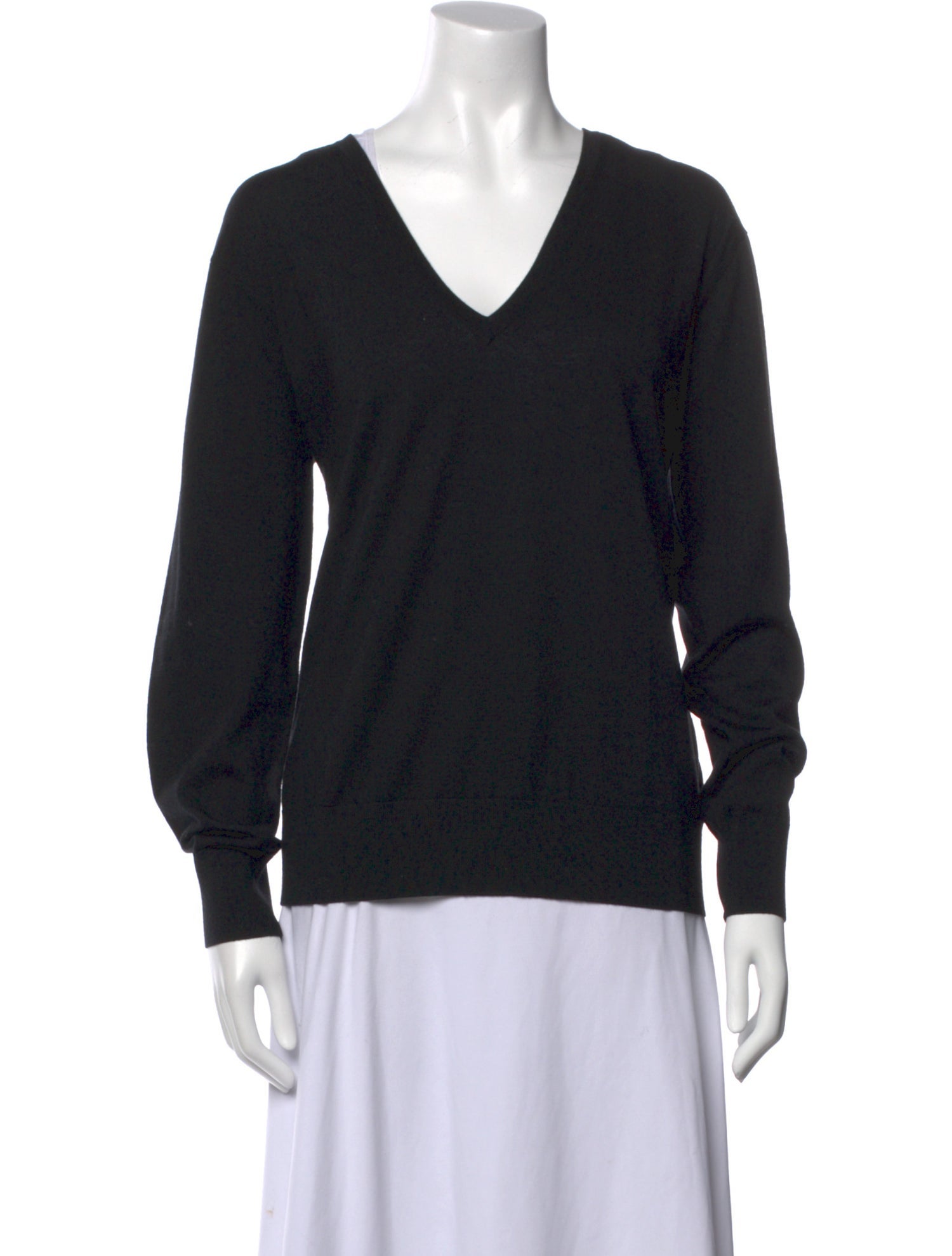 Dries Van Noten Merino Wool V-Neck Sweater