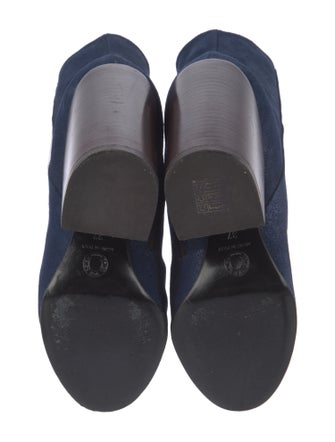 Dries Van Noten Suede Sock Boots